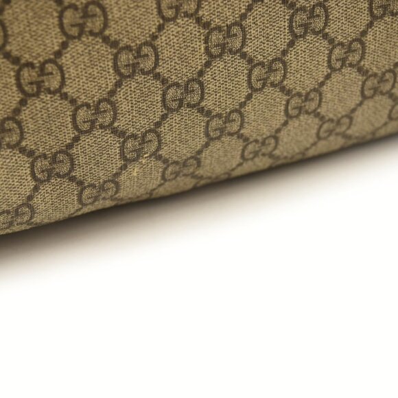 $2390 Gucci GG Supreme Monogram Medium Padlock Tote White Guccissima - Picture 6 of 16